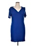 MICHAEL Michael Kors Blue Casual Dress Size XL - photo 1