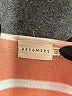 Dreamers Stripes Pink Pullover Sweater Size S - photo 7