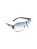 Versace Silver Black Shield Sunglasses One size - photo 1
