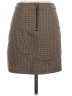 Garage Houndstooth Brown Casual Skirt Size S - photo 2