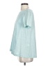 J.Jill 100% Linen Teal Short Sleeve Blouse Size S - photo 5