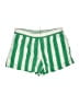 Gap 100% Cotton Stripes Green Board Shorts Size L (petite) - photo 1