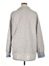 Unbranded 100% Polyester Gray Long Sleeve Blouse Size XL - photo 2