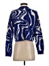 Lucy Paris Print Blue Pullover Sweater Size XS - photo 2