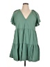 Universal Thread Solid Green Casual Dress Size XL - photo 1