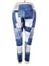 Unbranded 100% Polyester Graphic Blue Active Pants Size XXXXL - photo 2