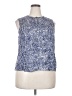 Nic + Zoe Blue Sleeveless Blouse Size XXL - photo 1