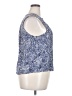 Nic + Zoe Blue Sleeveless Blouse Size XXL - photo 4