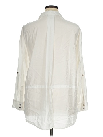 MULTIPLES Long Sleeve Button-Down Shirt (view 2)
