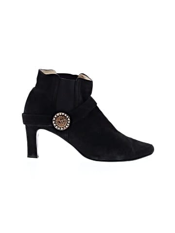 Gianni Versace Vintage Suede Ankle Boots (view 1)