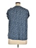 Chaps Blue Short Sleeve Henley Size XL - photo 2