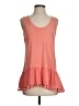 Eri + Ali 100% Baumwolle Orange Sleeveless Top Size S - photo 1