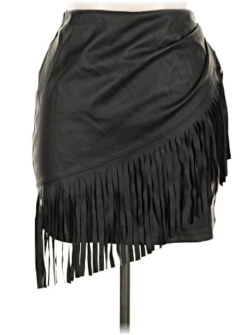 Forever 21 Plus Faux Leather Skirt (view 1)