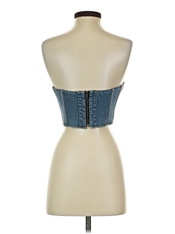 Genetic Denim Tube Top (view 2)