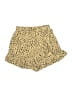 Illa Illa Animal Print Yellow Shorts Size S - photo 1
