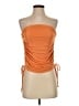Princess Polly Orange Sleeveless Top Size 6 - photo 1