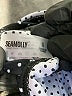 Seamolly Polka Dots Blue Swimsuit Bottoms Size S - photo 3