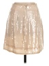 J.Crew Collection 100% Polyester Metallic Ivory Formal Skirt Size 0 - photo 2