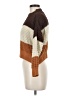 Hazel Moon 100% Polyester Color Block Brown Pullover Sweater Size M - photo 5