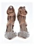 Azalea Wang Tan Heels Size 9 - photo 2