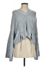 BCBGMAXAZRIA 100% Cotton Gray Pullover Sweater Size S - photo 1