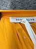 Rose + Olive 100% Rayon Yellow Sleeveless Blouse Size L - photo 7