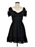 2Bella 100% Polyester Solid Black Cocktail Dress Size M - photo 1