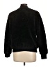 JouJou 100% Polyester Solid Black Faux Fur Jacket Size L - photo 2