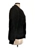 JouJou 100% Polyester Solid Black Faux Fur Jacket Size L - photo 4