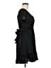2Bella 100% Polyester Solid Black Cocktail Dress Size M - photo 4