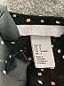 H&M Conscious 100% Polyester Black Short Sleeve Blouse Size 6 - photo 7
