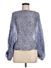 Joie Blue Long Sleeve Blouse Size M - photo 1