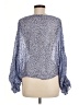 Joie Blue Long Sleeve Blouse Size M - photo 2