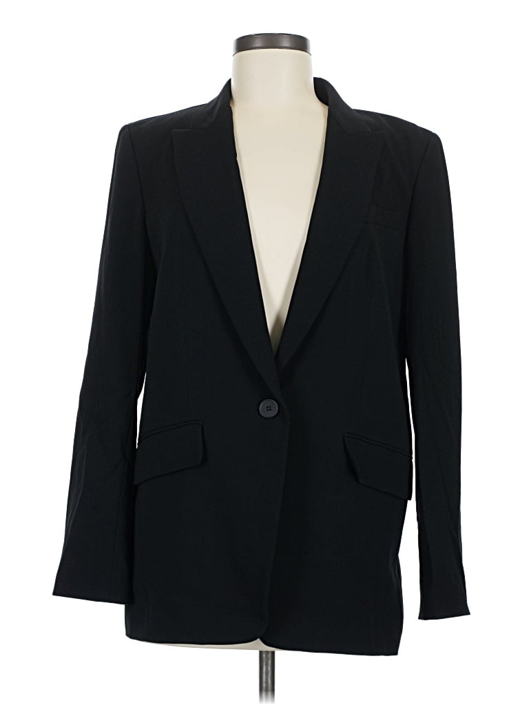 Pre-owned Dkny Blazer Jacket In Black