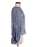 Joie Blue Long Sleeve Blouse Size M - photo 4