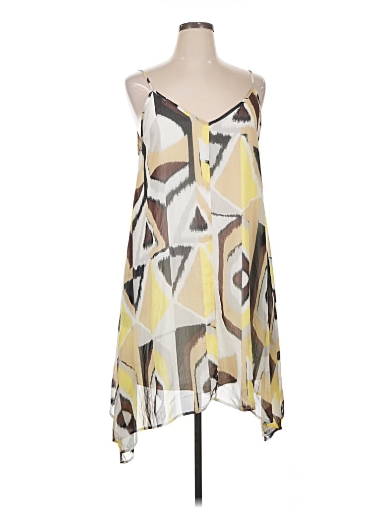 Pre-owned Charming Charlie Cocktail Dress In Yellow