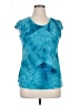 DressBarn Teal Short Sleeve Top Size XL - photo 1