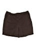 Basic Editions Solid Brown Shorts Size XL - photo 1