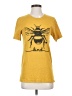 Assorted Brands Yellow Short Sleeve T-Shirt Size S - photo 1