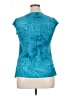 DressBarn Teal Short Sleeve Top Size XL - photo 2