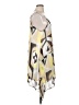 Charming Charlie 100% Polyester Graphic Yellow Cocktail Dress Size XL - photo 4
