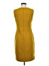 PREMISE Solid Yellow Casual Dress Size 8 - photo 2