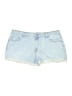 No Boundaries Blue Denim Shorts Size 18 - photo 1