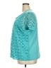Alfred Dunner 100% Polyester Teal Short Sleeve Blouse Size 2X - photo 5