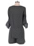 Ann Taylor LOFT 100% Polyester Polka Dots Black Romper Size 0 - photo 2