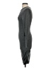 Express Solid Gray Casual Dress Size XS - photo 5