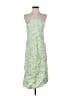 Zara 100% Polyester Paisley Green Cocktail Dress Size XS - photo 1