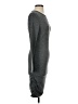 Express Solid Gray Casual Dress Size XS - photo 4