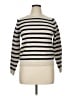 Zara Stripes Ivory Pullover Sweater Size XL - photo 1