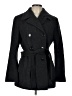Calvin Klein Gray Black Wool Coat Size 10 - photo 1